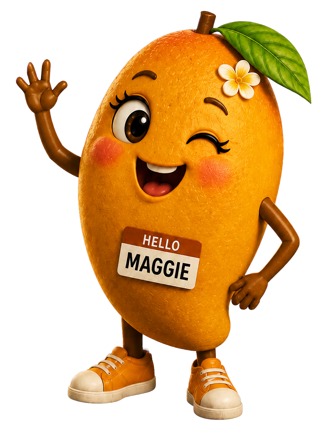 Maggie Mango character portrait